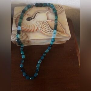 Lucas Lameth Agate Necklace- 148A $65 or $50 w/offer